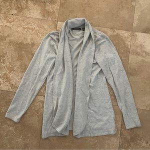 Anthropologie Cyrus Light Grey Cardigan
